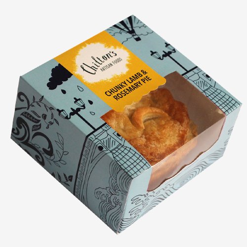 kraft pie box packaging