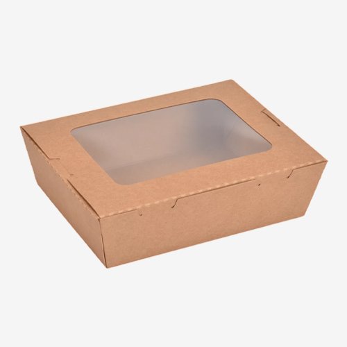 kraft takeaway packaging boxes