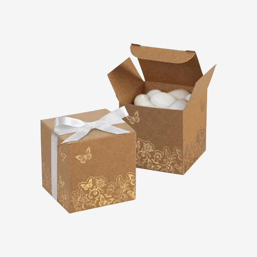mailer box with gold foil wholesale