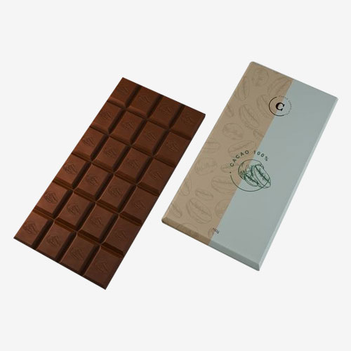 mushroom chocolate bar packaging