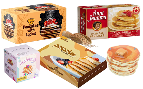 pancake boxes