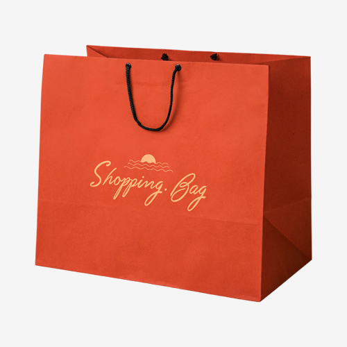 paper shopping bags with handles