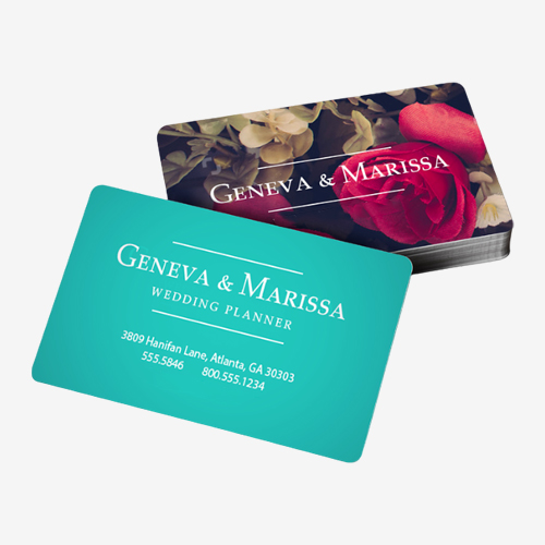printed business cards