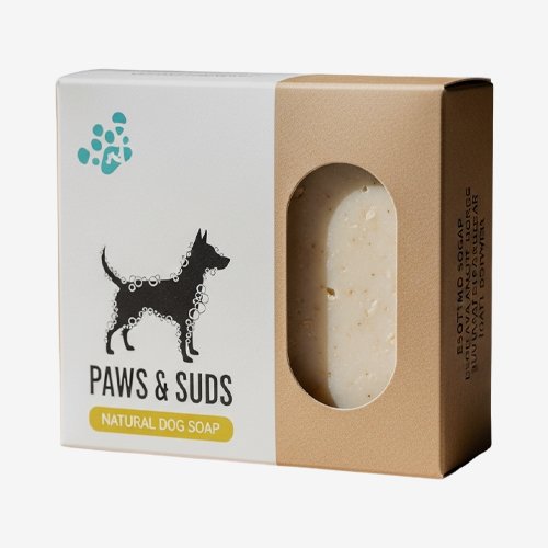 printed dog soap boxes