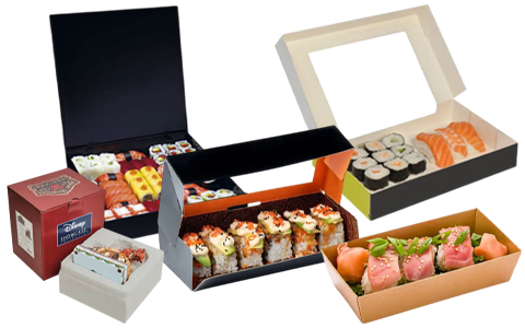 sushi boxes