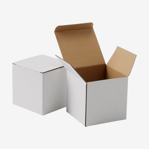 white kraft boxes