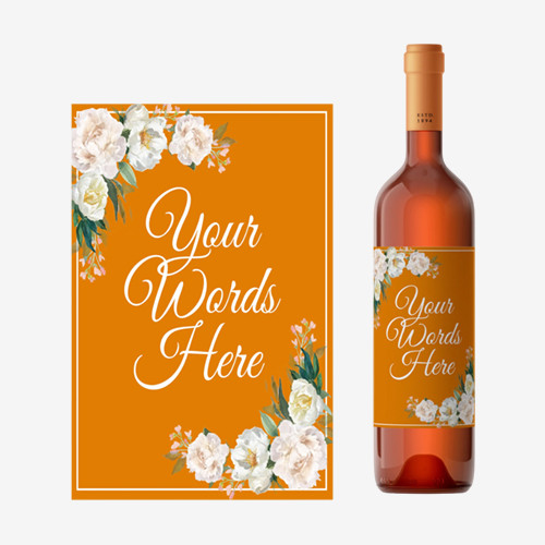 wine bottle labels custom