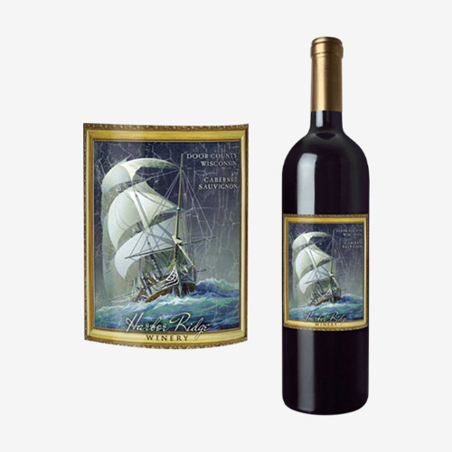 wine labels custom